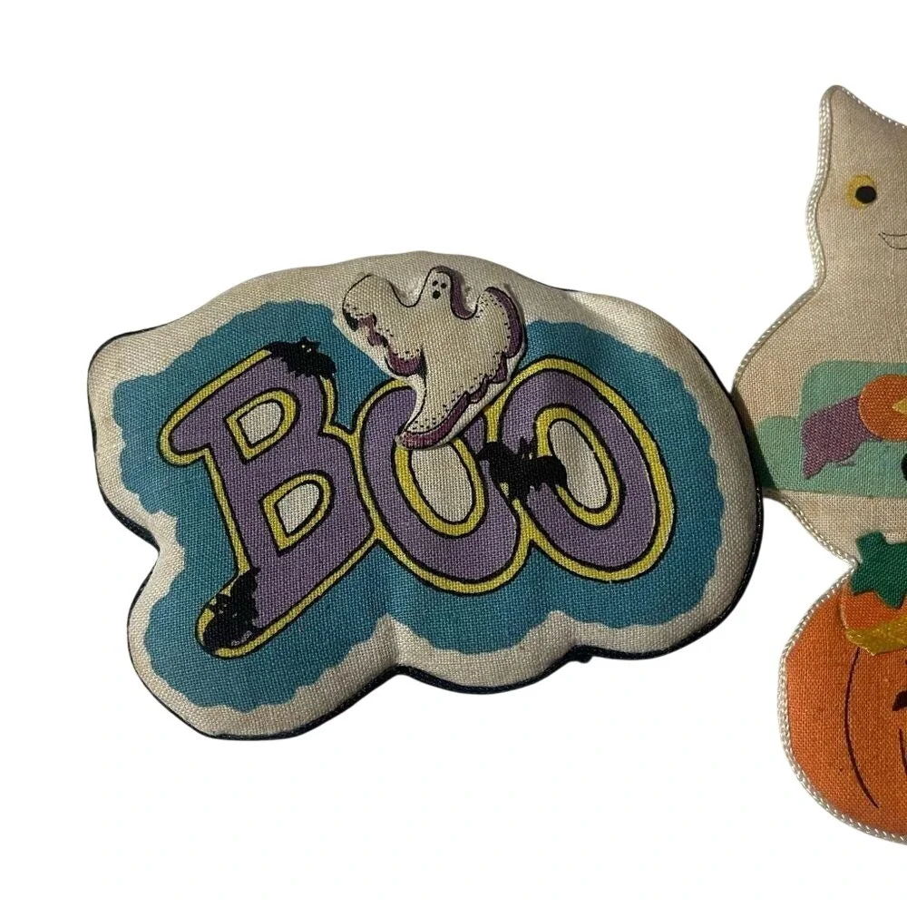 Halloween‎ Boo Ghost Pumpkin Scarecrow Magnets Set 3